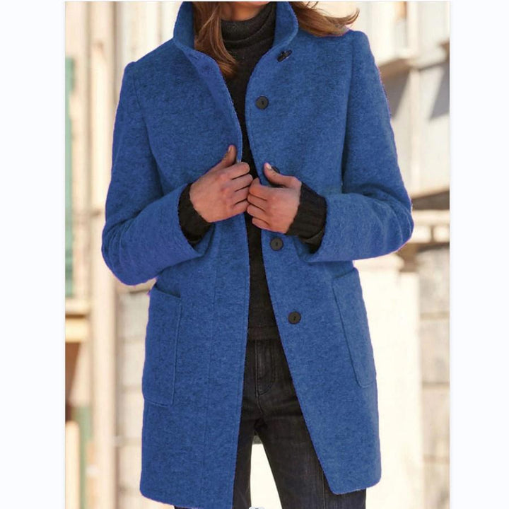 Women's Classic Wool-Blend Coat, tailored - photo 8
