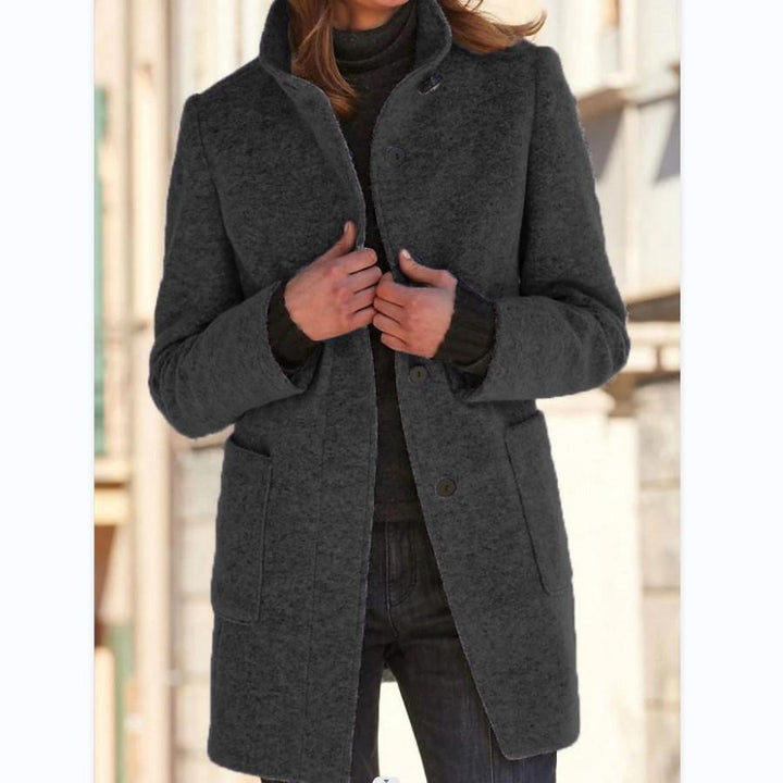 Women's Classic Wool-Blend Coat, tailored - photo 9