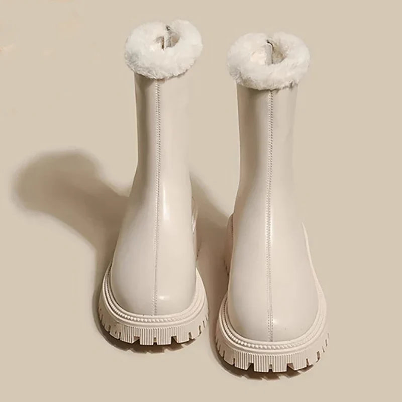 Women's Fleece-Lined Ankle Boots, warm - photo 1