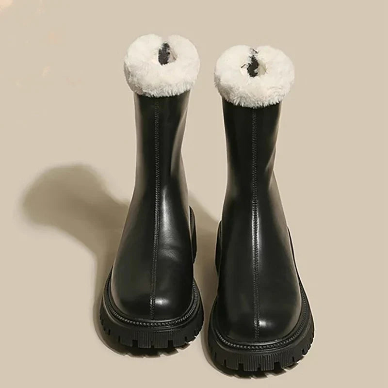 Women's Fleece-Lined Ankle Boots, warm - photo 2