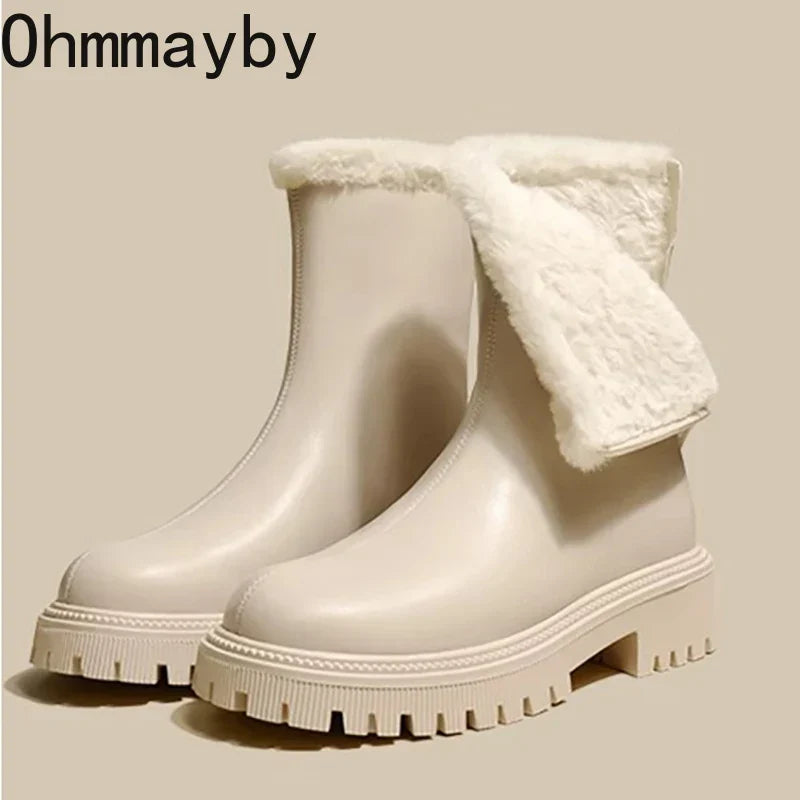 Women's Fleece-Lined Ankle Boots, warm - photo 4