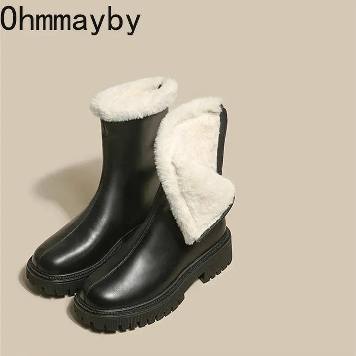 Women's Fleece-Lined Ankle Boots, warm - photo 6