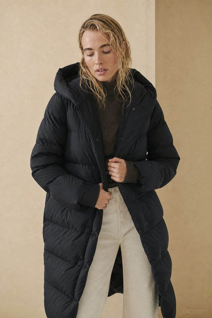 Women's Long Down Parka, hooded - photo 5