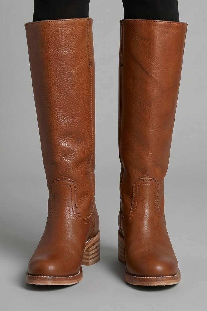 Women's Mid-Calf Shaft Boots, block heel - photo 10