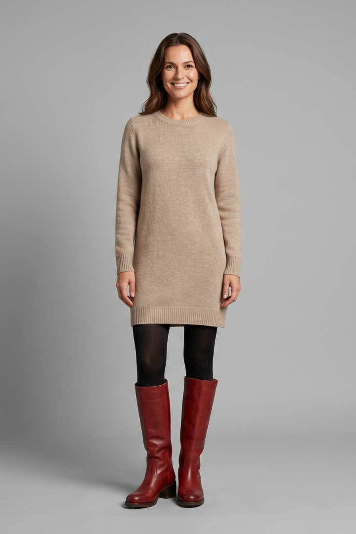 Women's Mid-Calf Shaft Boots, block heel - photo 2