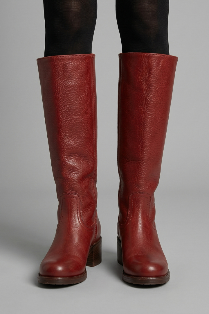 Women's Mid-Calf Shaft Boots, block heel - photo 3