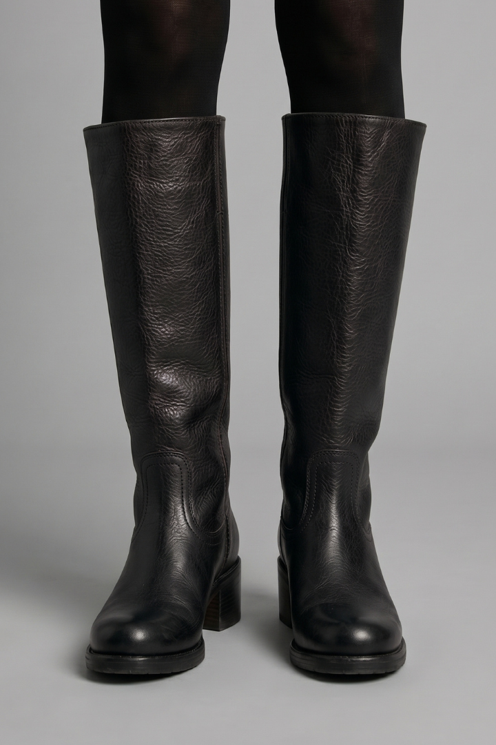 Women's Mid-Calf Shaft Boots, block heel - photo 7