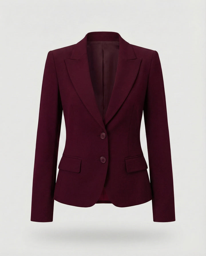 Women's Peplum Business Blazer, two-button - photo 4