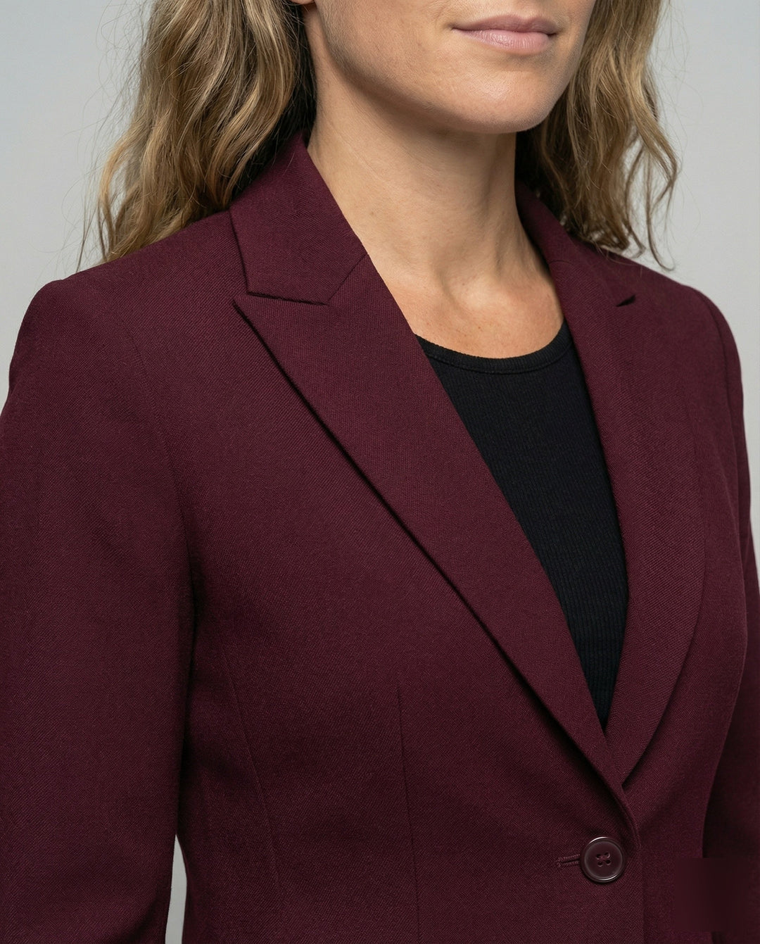Women's Peplum Business Blazer, two-button - photo 7