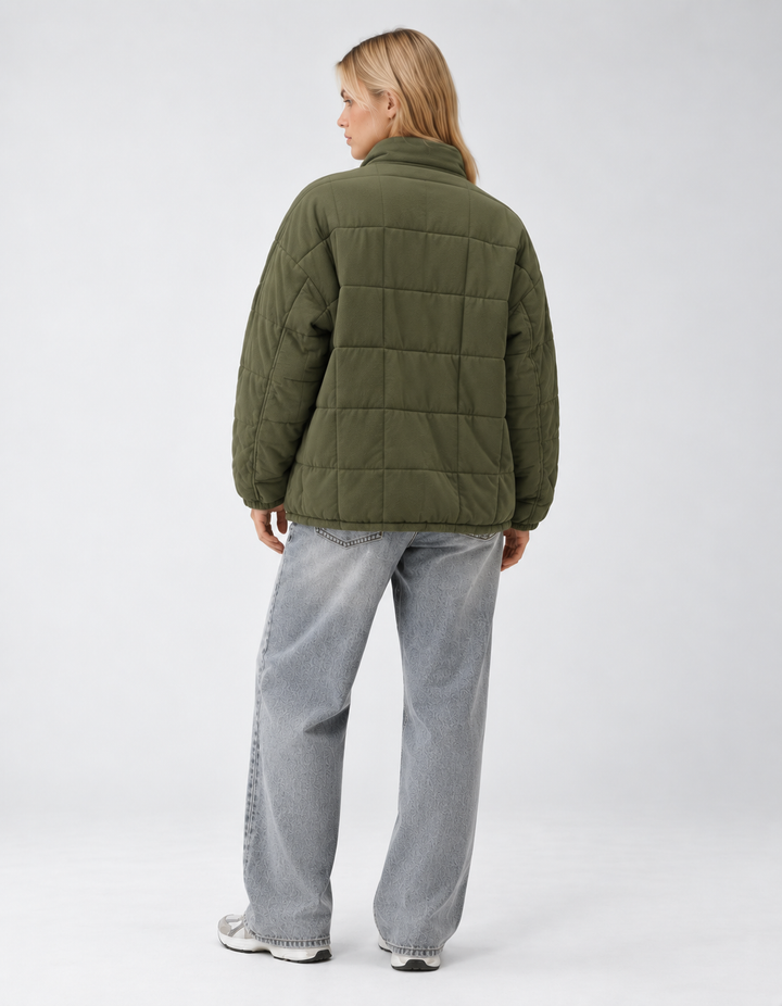 Women's Quilted Zip Jacket, lightweight - photo 3