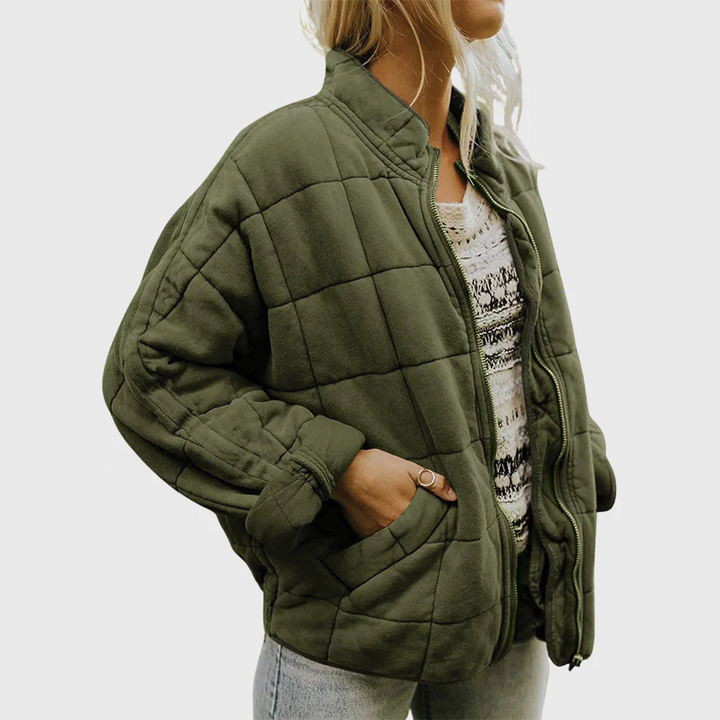 Women's Quilted Zip Jacket, lightweight - photo 4