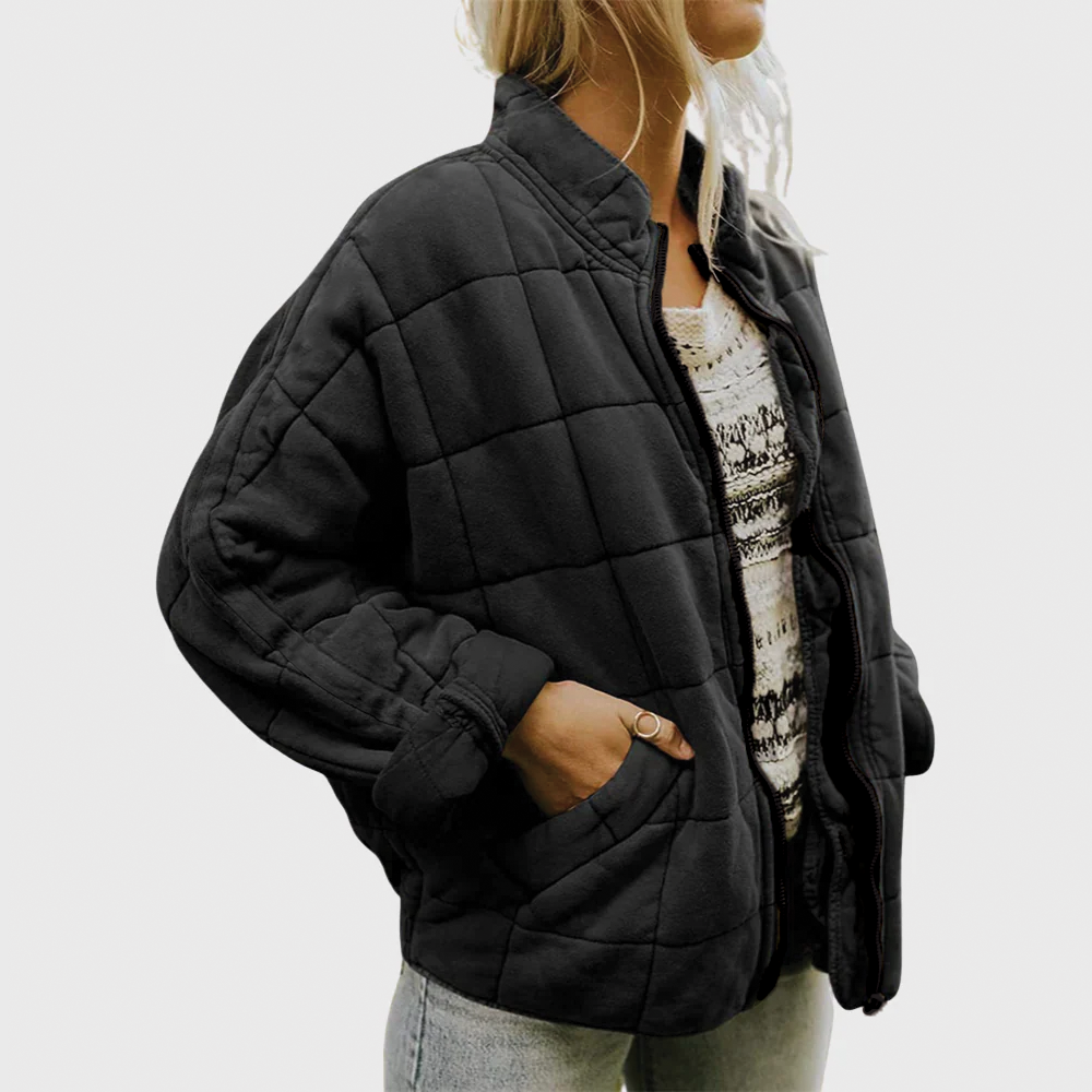 Women's Quilted Zip Jacket, lightweight - photo 5
