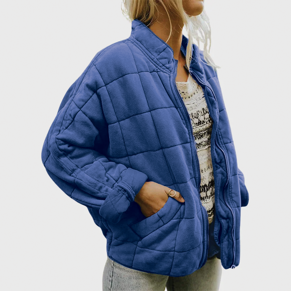 Women's Quilted Zip Jacket, lightweight - photo 6
