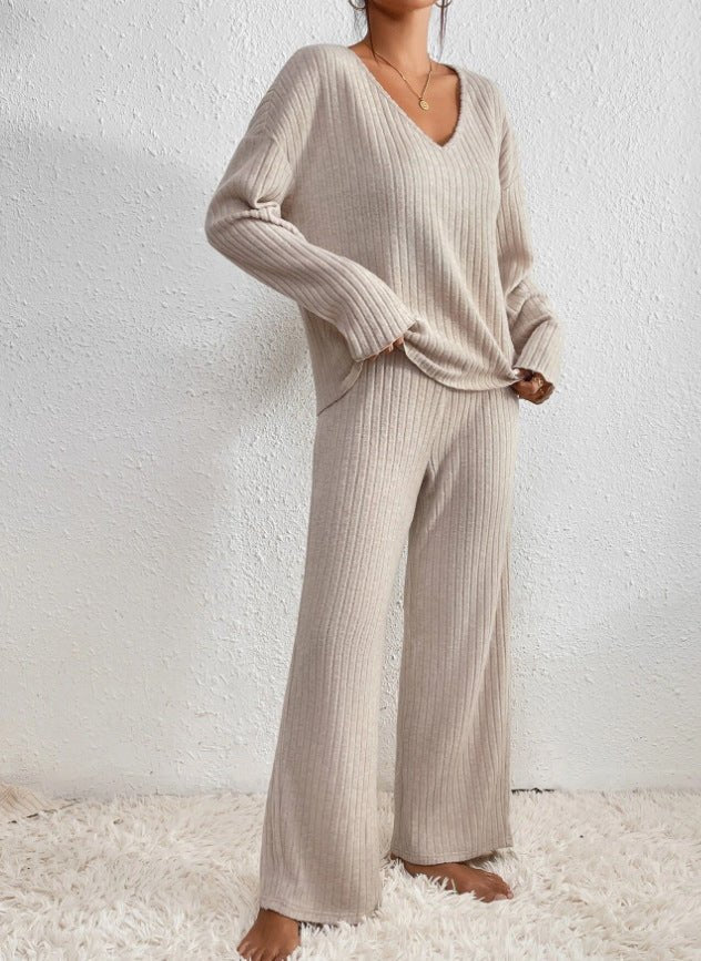 Women's Ribbed Lounge Set, two-piece - photo 7