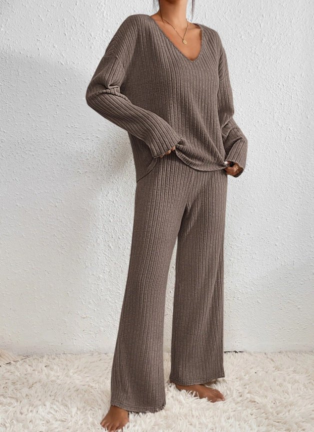 Women's Ribbed Lounge Set, two-piece - photo 9
