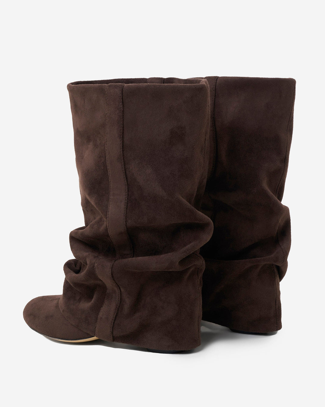 Women's Slouchy Knee-High Boots, block heel - photo 3