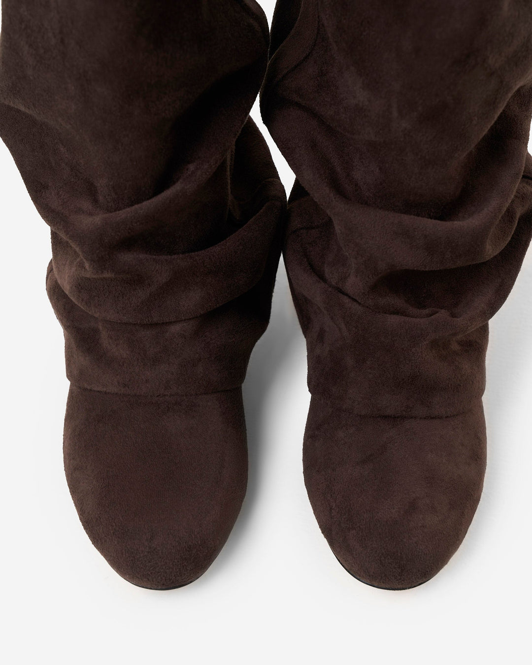 Women's Slouchy Knee-High Boots, block heel - photo 5