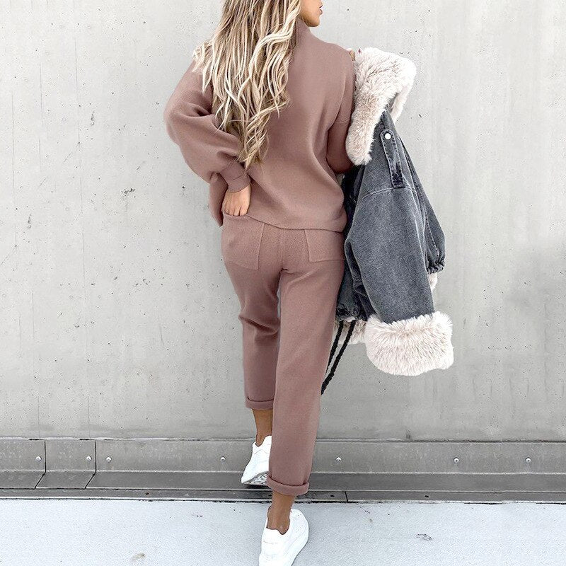 Women's Sweater and Trousers Set, two-piece lounge co-ord - photo 10
