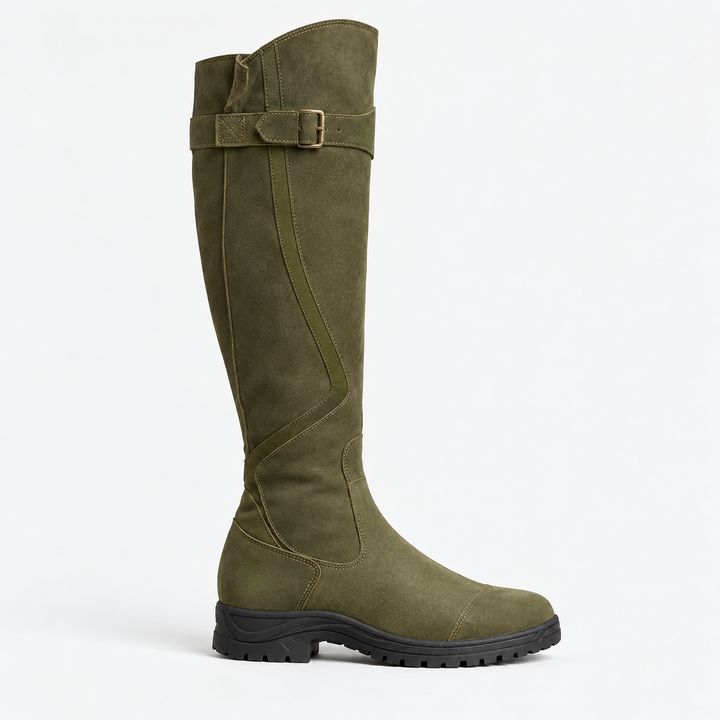 Women's Water-Resistant Knee-High Boots, side zip - photo 1