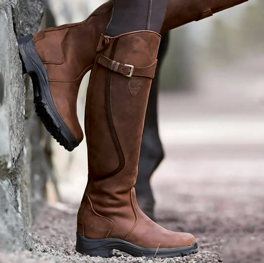 Women's Water-Resistant Knee-High Boots, side zip - photo 3