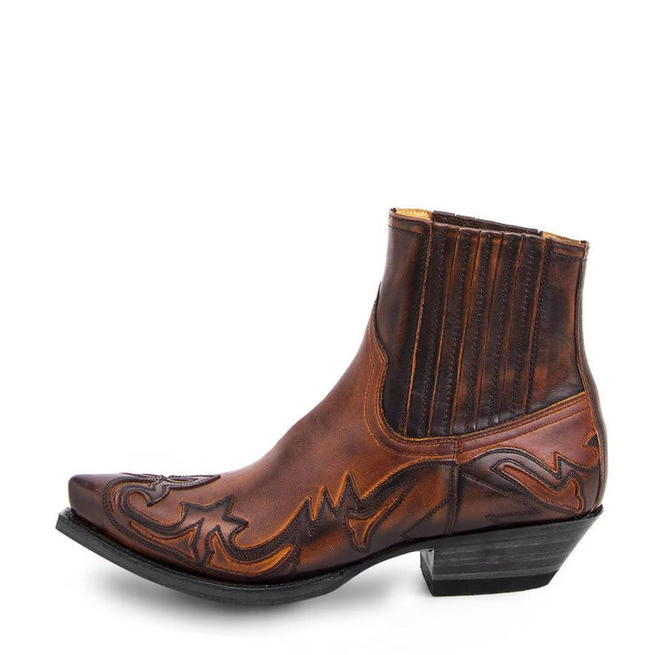 Women's Western Ankle Boots, pointed toe - photo 12