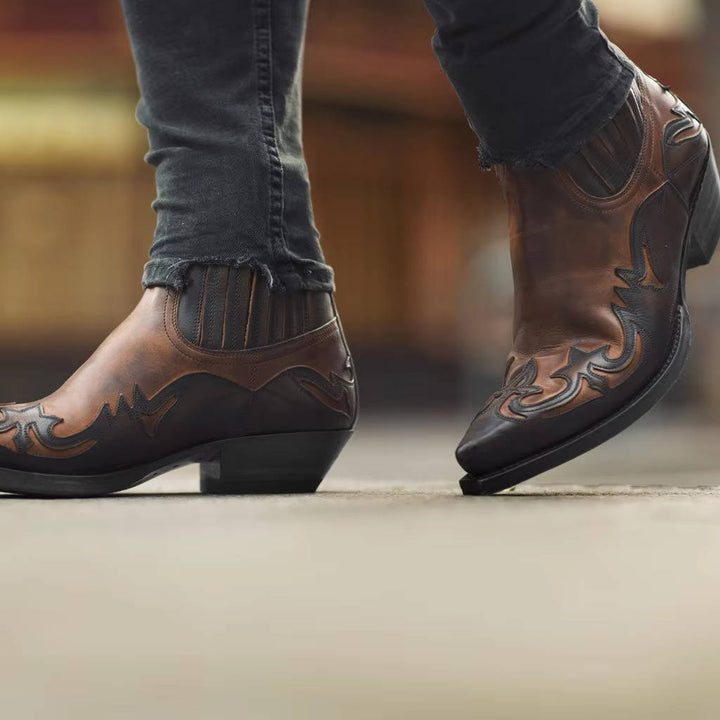 Women's Western Ankle Boots, pointed toe - photo 9