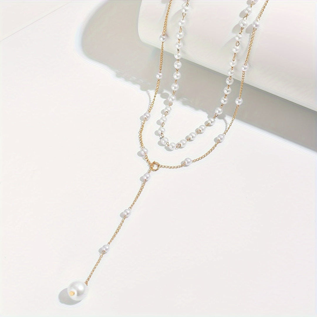 Mylah | Collana con perle a strati