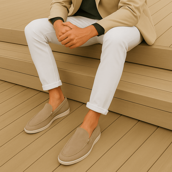 Fred | Elegant suede loafers