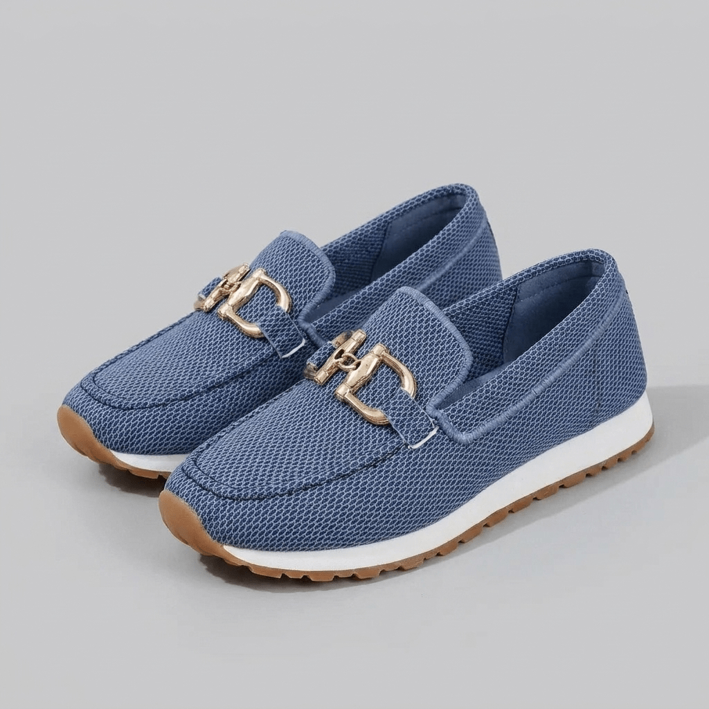 Sierra knit loafers blue - The store Vancouver