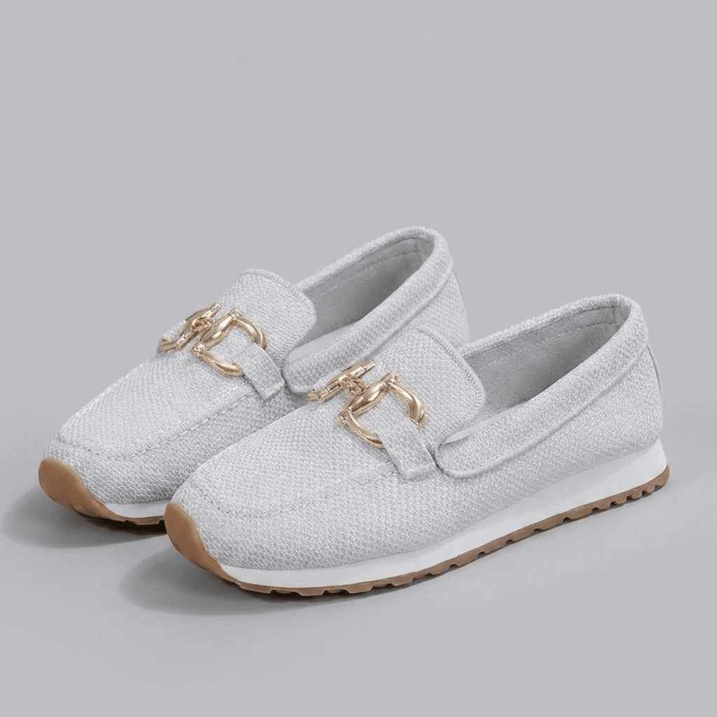 Sierra knit loafers white - The store Vancouver