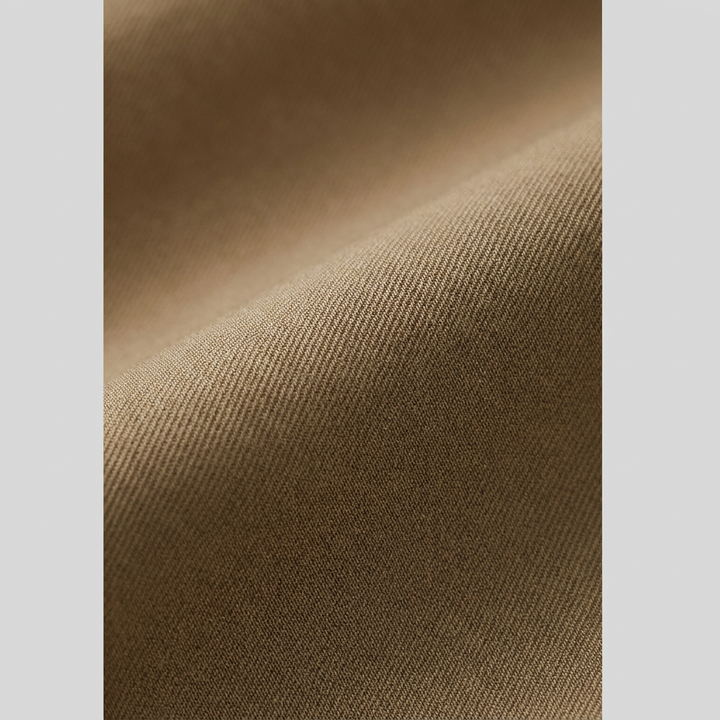 Trench coat twill fabric close-up