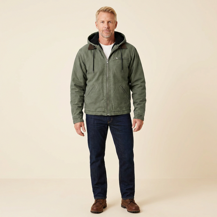 George jacket green front
