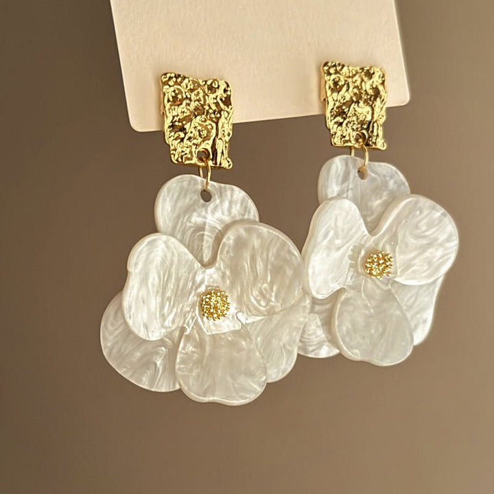 Elegant Fiora Earrings for Women featuring artisan design and high-quality craftsmanship, perfect for adding a touch of sophistication to any outfit. - 5