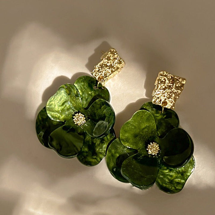 Elegant Fiora Earrings for Women featuring artisan design and high-quality craftsmanship, perfect for adding a touch of sophistication to any outfit. - 4