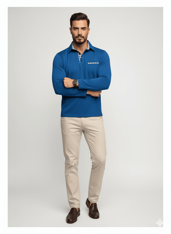 Lorance | Long-Sleeve Polo