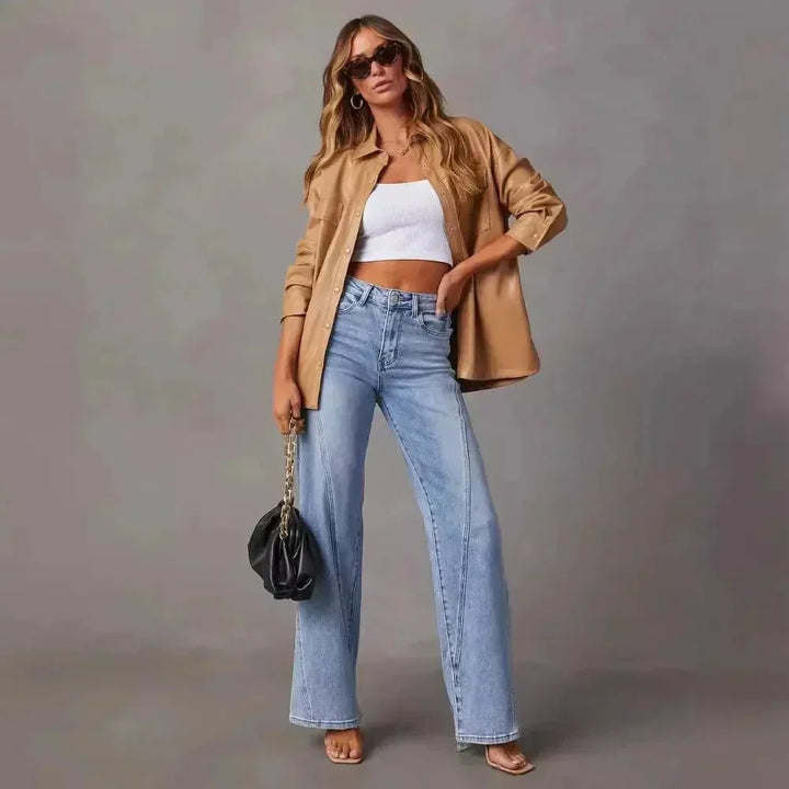 Mandy | STYLISH FLARED JEANS