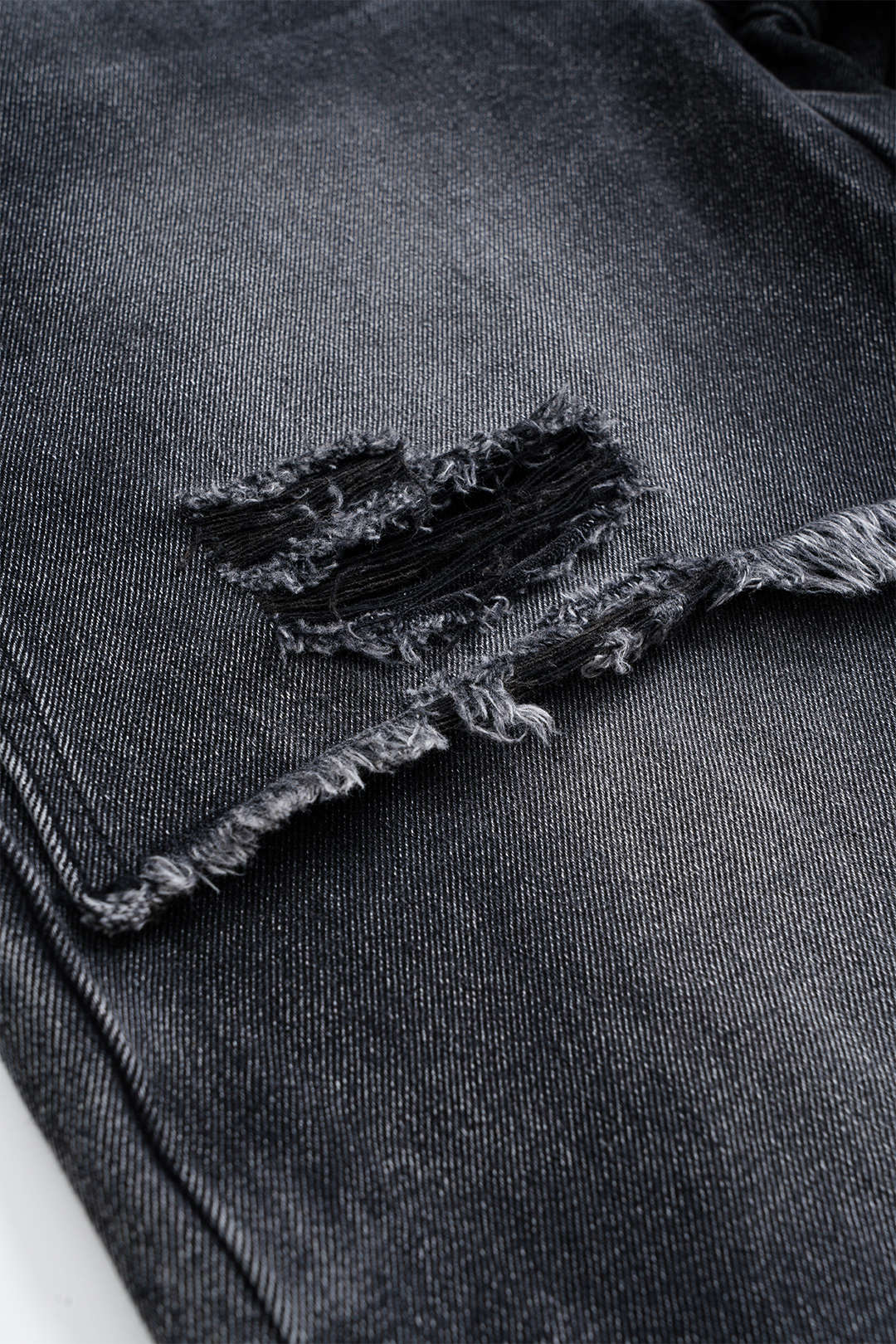 Nina Denim Patchwork Jeans made from a comfortable cotton blend, featuring a stylish patchwork design for a trendy look. - 8