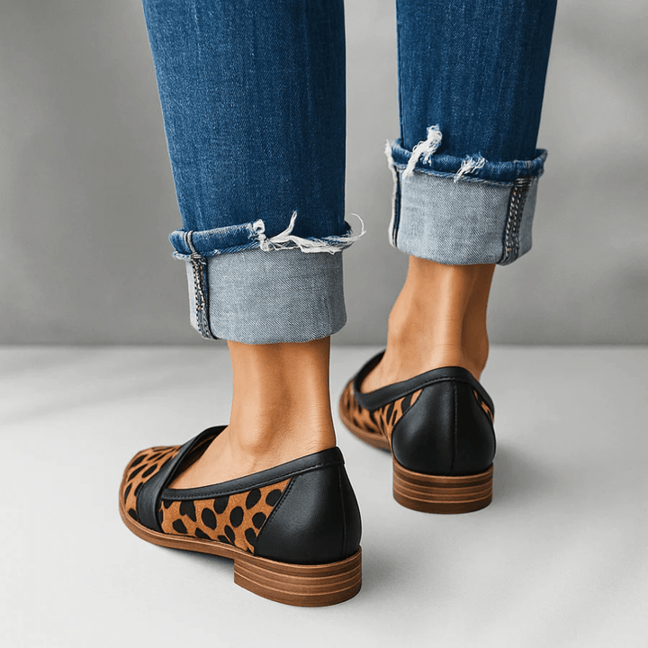 Rosa Loafers for Women | Elegant PU Leather, Orthopedic Comfort - 8