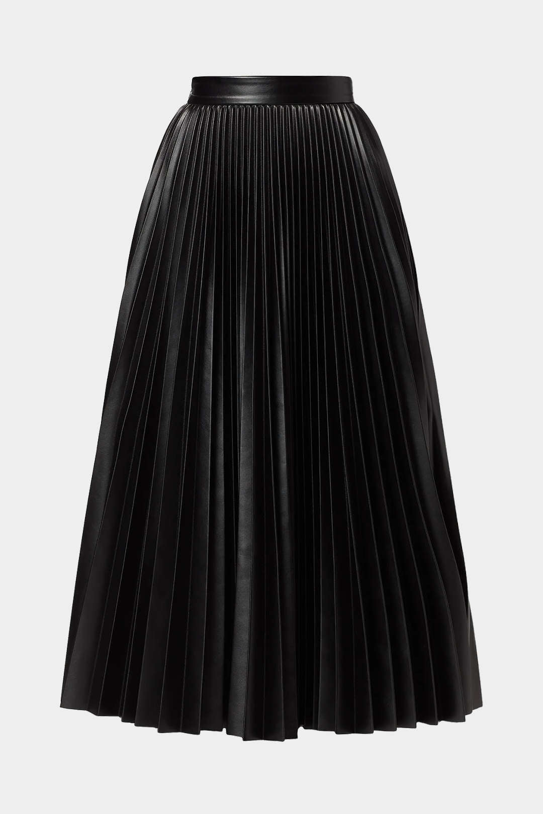 Penny Faux Leather Skirt in a stylish above knee design, perfect for adding a chic touch to any outfit with its comfortable fit and trendy look. - 2