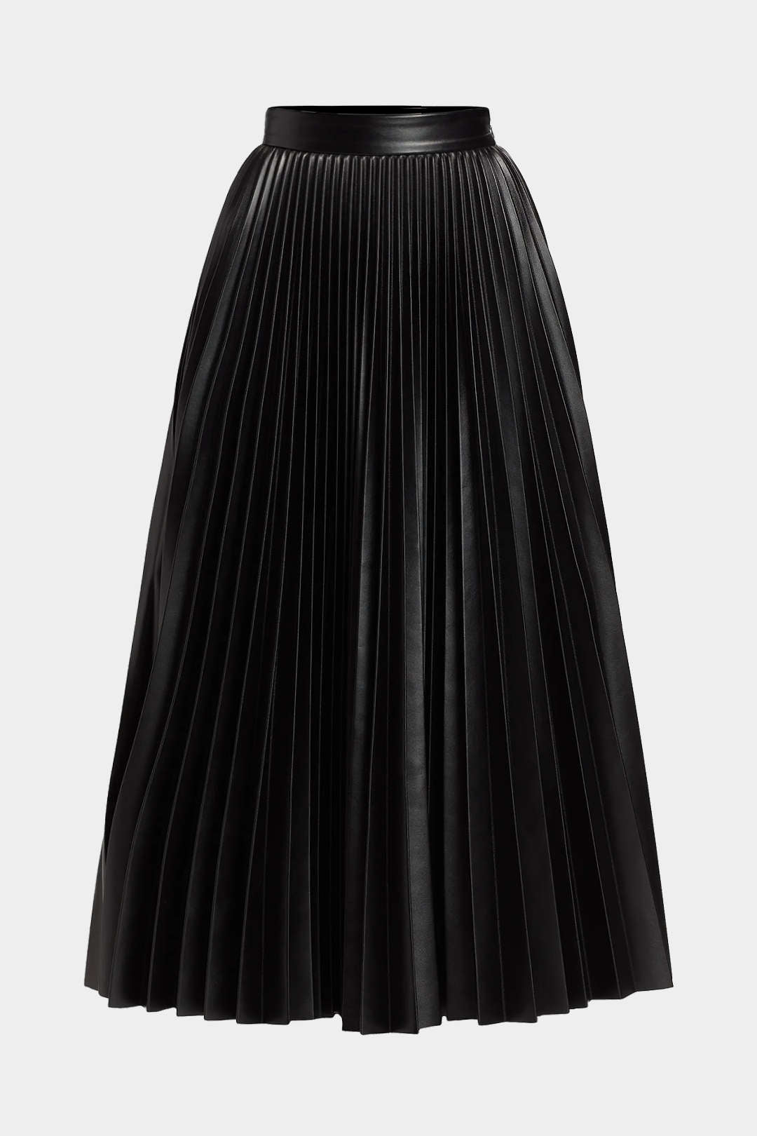 Penny Faux Leather Skirt in a stylish above knee design, perfect for adding a chic touch to any outfit with its comfortable fit and trendy look. - 1