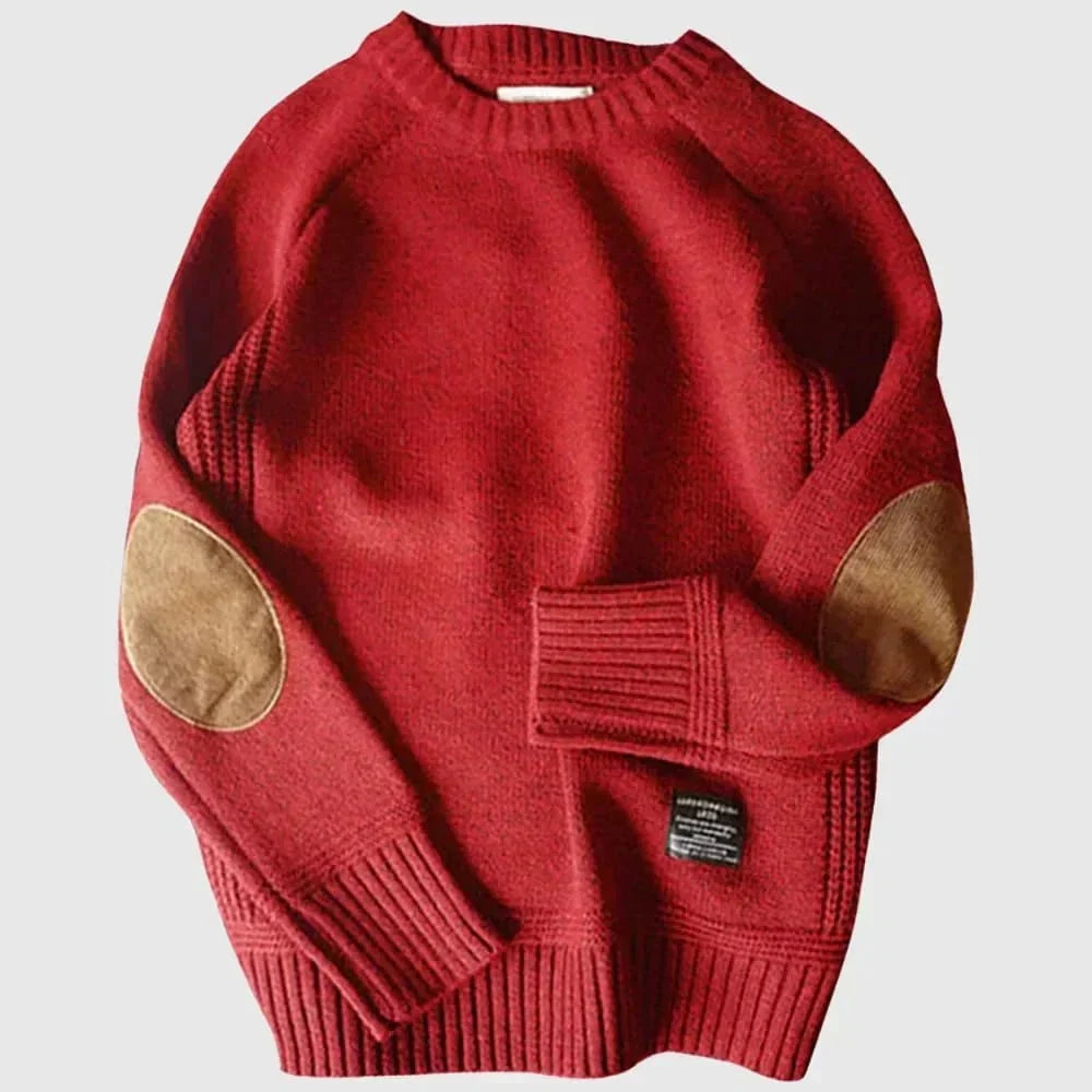 Sierra Alpine Knit Sweater in soft knit fabric featuring a classic design, perfect for both men and women, ideal for cozy layering in chilly weather. - 1
