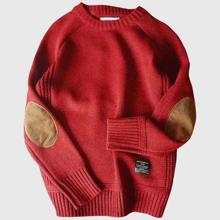 Sierra Alpine Knit Sweater in soft knit fabric featuring a classic design, perfect for both men and women, ideal for cozy layering in chilly weather. - 1