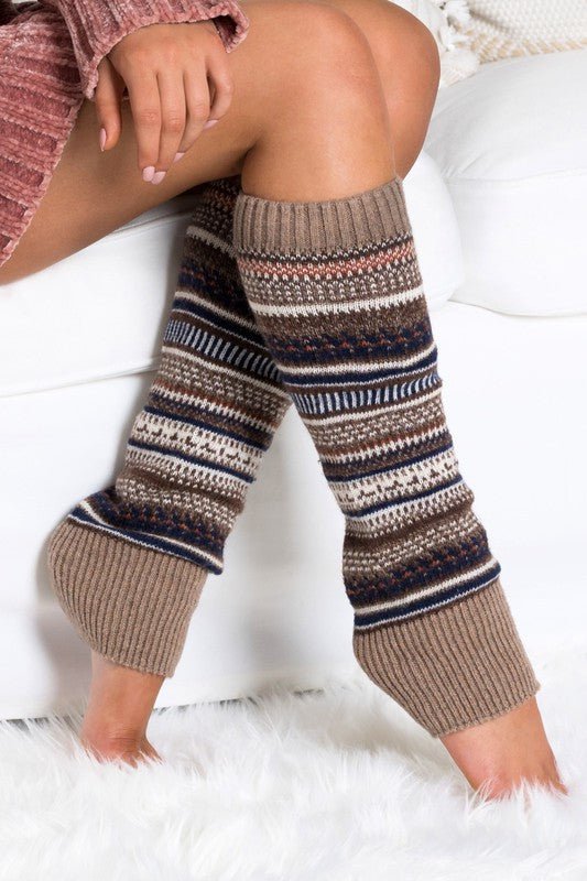 Short Fairisle | Legwarmer
