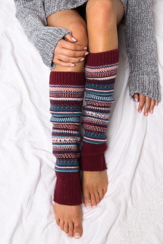 Short Fairisle | Legwarmer