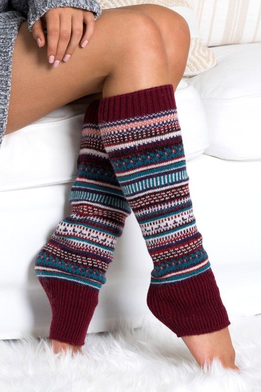 Short Fairisle | Legwarmer