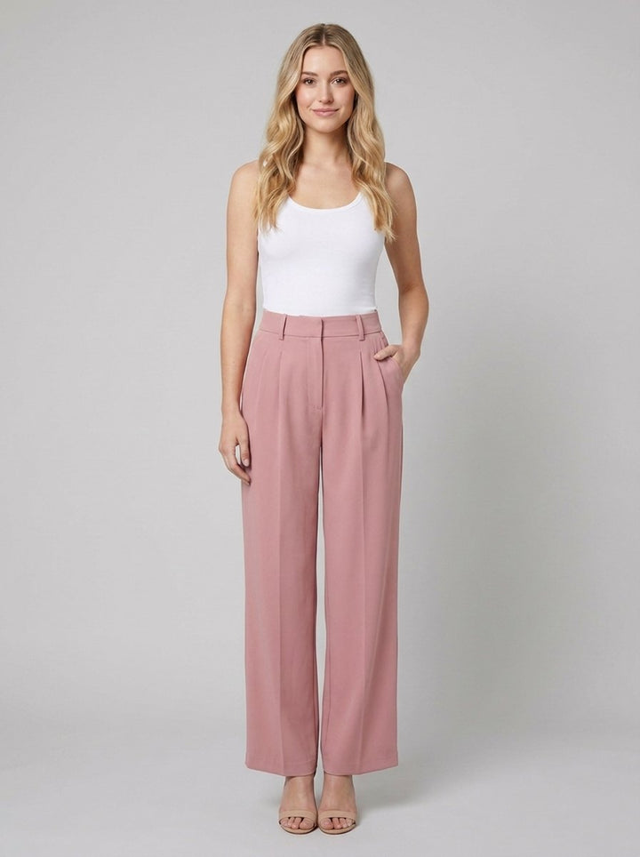 Abbi work pants pink