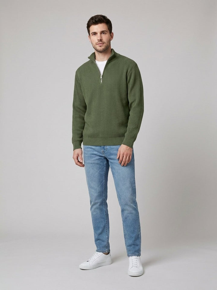 Aero modern pullover army green