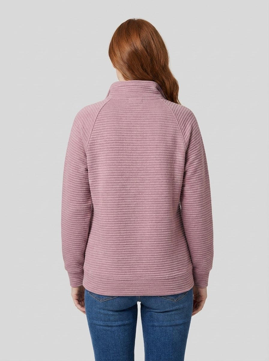 Alana Half-Zip Pullover - back view