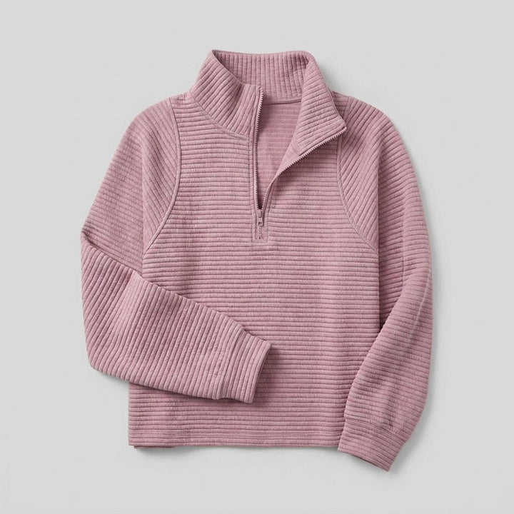 Alana Half-Zip Pullover - product flat lay