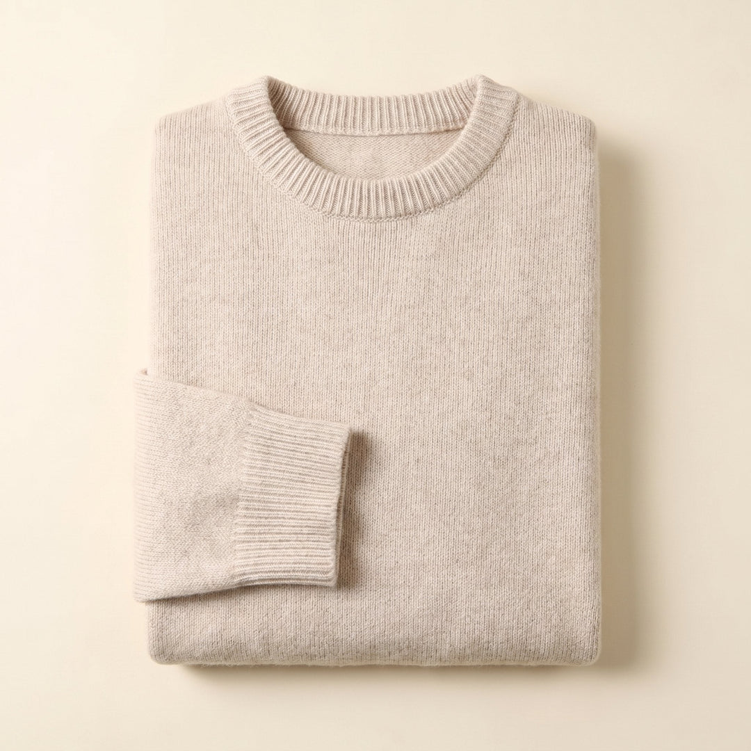Alessio men's sweater product flat lay